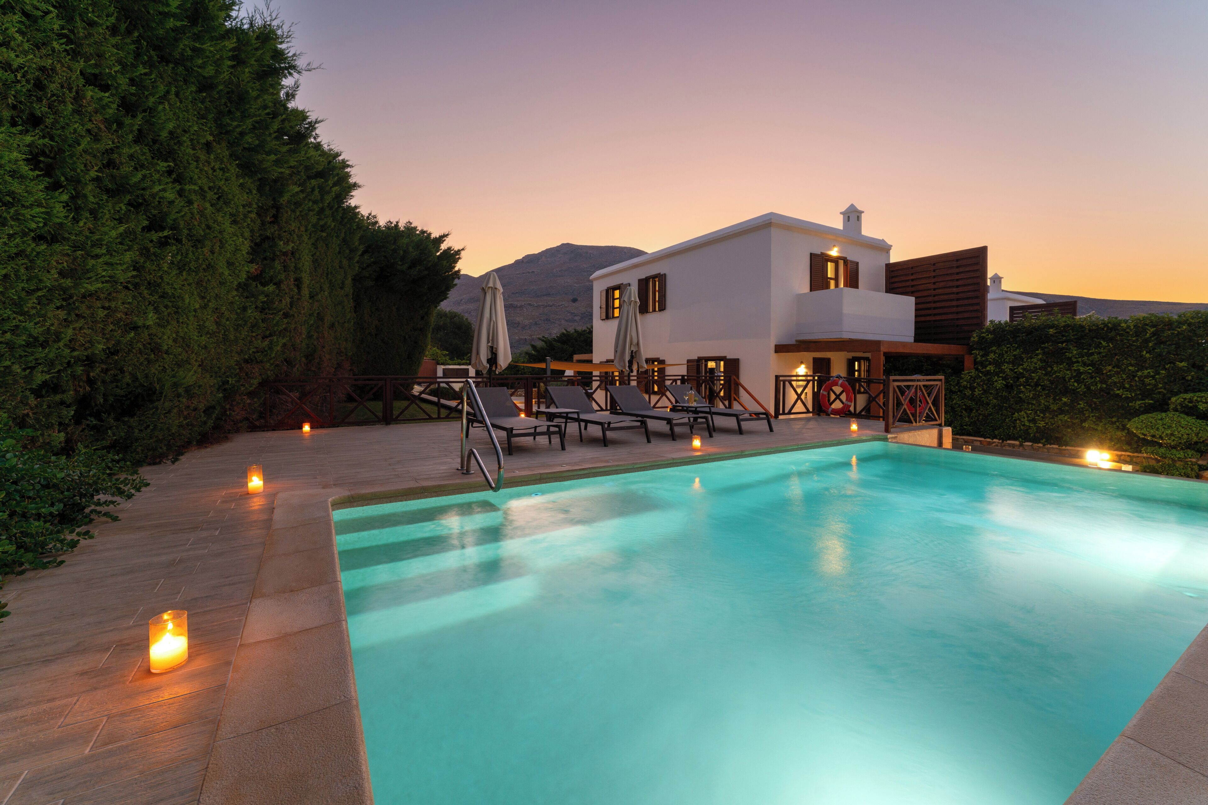 Villa, 2 Bedrooms, Mountain View | Terrace/patio