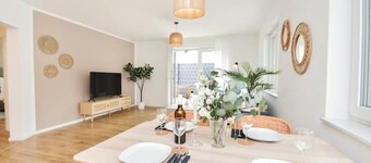 Moderne & Elegante Terrassenwohnung Wifi TV