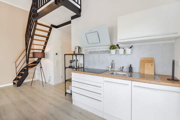 Private kitchen - Luftig, Leicht & Lebensfroh - Loft Wi-fi TV (Bielefeld)