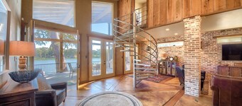 NEW UNIQUE LAKEFRONT LISTING! Waters edge at Lake Dunlap.