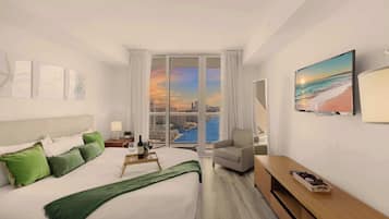 1 Schlafzimmer, Bügeleisen/Bügelbrett, Reisekinderbett, WLAN