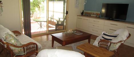 Televisión y reproductor de DVD