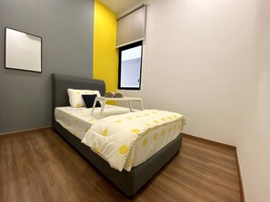 3 多间卧室、熨斗/熨衣板、免费 WiFi、床单