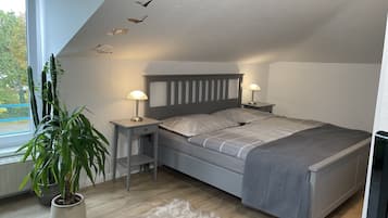 1 chambre, fer et planche Ă  repasser, Wi-Fi, draps fournis