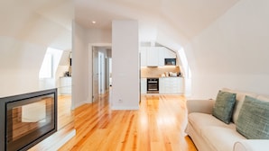Deluxe Apart Daire, 3 Yatak Odası, Sigara İçilmez | Oturma alanı