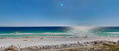 On the beach