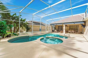 Pool - Pool & Spa Oasis/Golf Retreat/Near Disney/3BR Home (davenport)