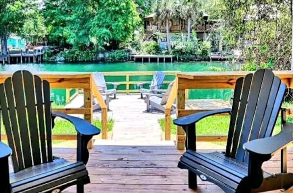 Property grounds - Weeki Wachee Waterfront-A Frame Stream Dream Cabin (Spring Hill)