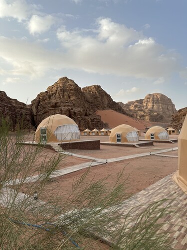 Luxury purple bubble tents 