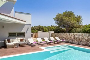 Alberca al aire libre 