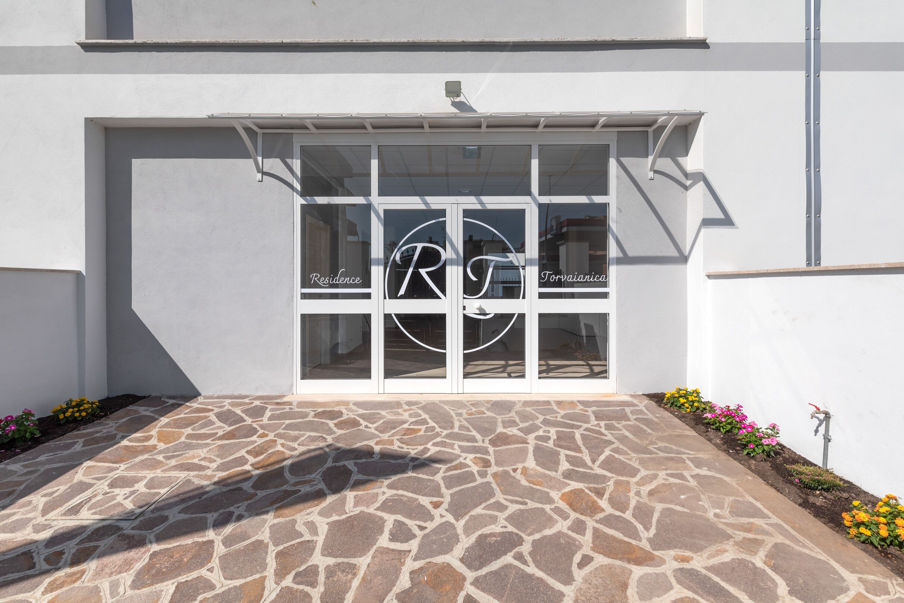 Fassade der Unterkunft