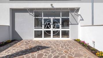 Fassade der Unterkunft