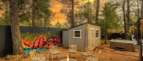 Enceinte de l’hébergement