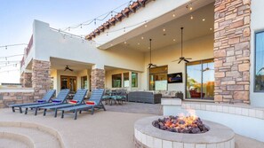 Terrace/patio - DreamResort+Pickleballcourt+Waterslide+Golf+Spa (Scottsdale)