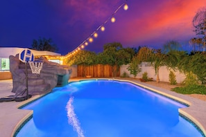 Piscine chauffée