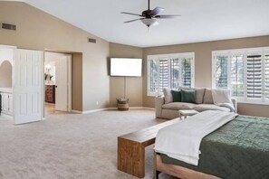 5 bedrooms, iron/ironing board, travel crib, WiFi