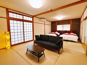 Chambre, non-fumeurs (HINATA) | 1 chambre, Wi-Fi gratuit, draps fournis
