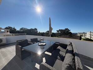 Outdoor dining - Villa Cristina 17 - 500m from the beach and private pool (Albufeira)