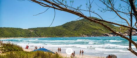 Classic Studio, Kitchen (Studio com Cozinha com Hidro Coletiva) | Beach | Beach nearby, white sand