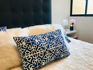 2 slaapkamers, beddengoed