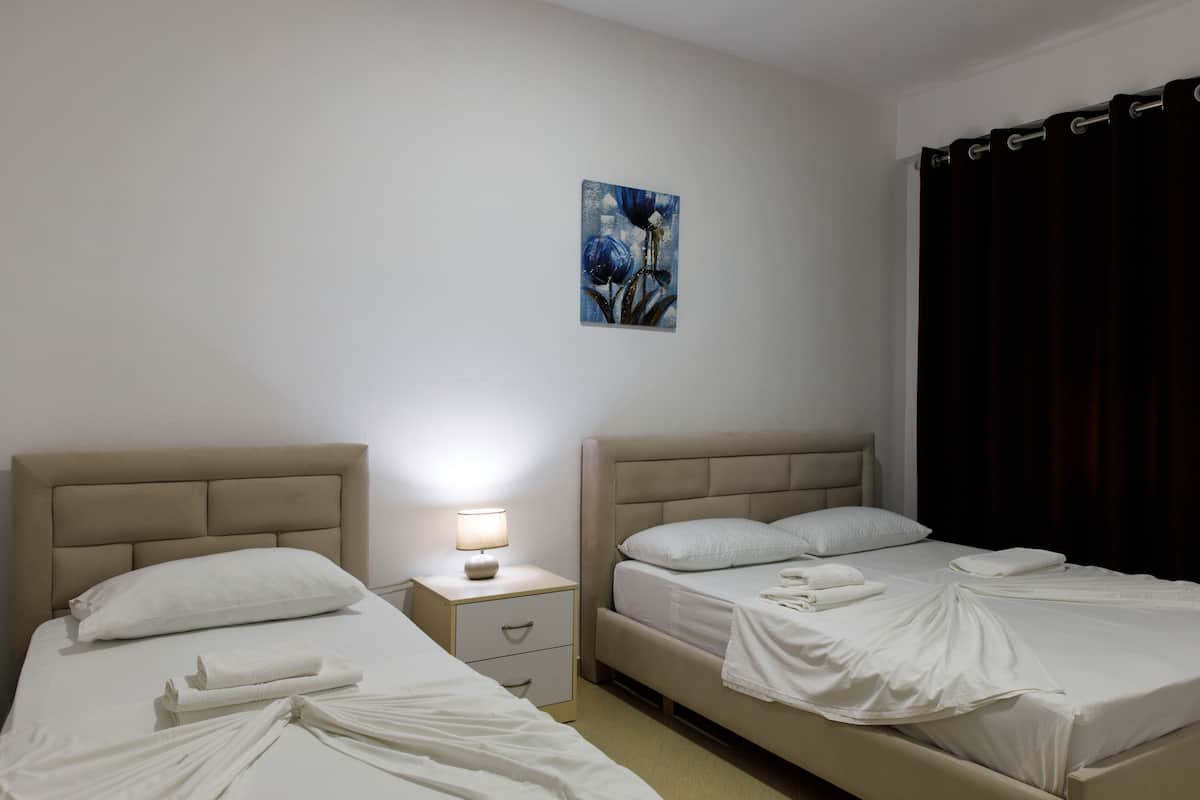 1 habitación, ropa de cama hipoalergénica y sistema de insonorización 