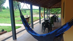 Terrace/patio - Pousada do Brasinha (Itamogi)