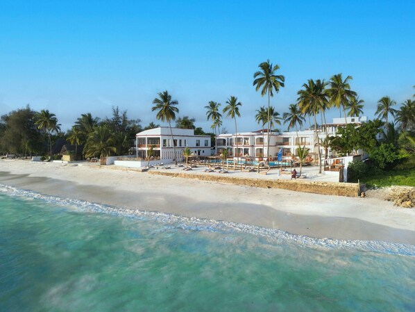 Voorkant van accommodatie