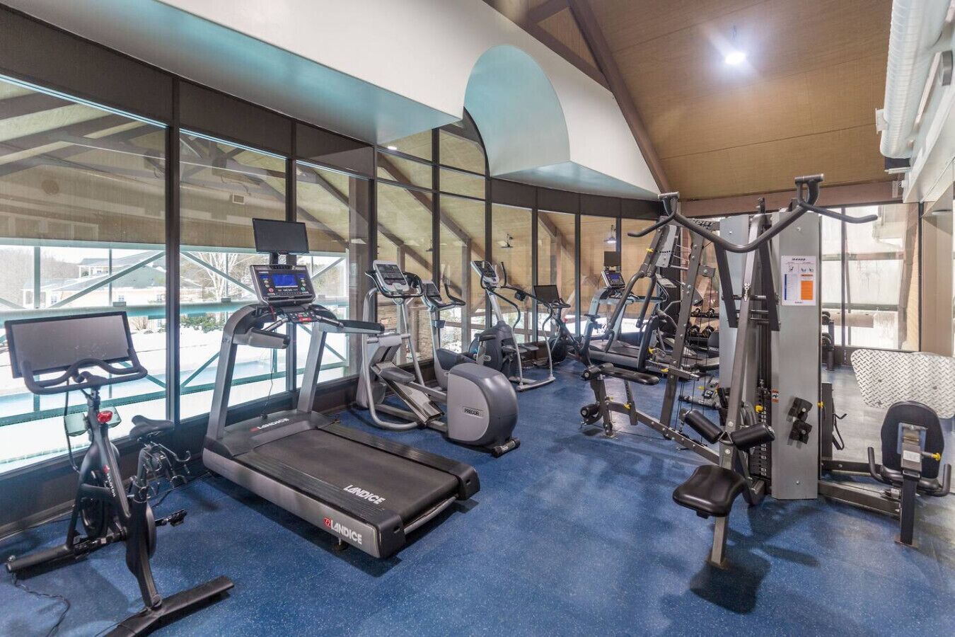Fitnessbereich