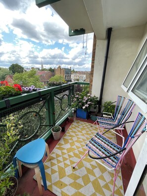 Terrace/patio - Contemporary 1 BDR Flat Balcony (London)