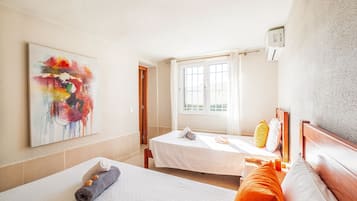 5 bedrooms, in-room safe, iron/ironing board, free WiFi