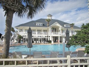 Indoor pool, a heated pool