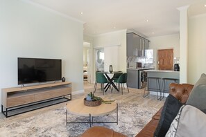 Apartment (2 Bedrooms) | Living area | 42-inch LED TV with satellite channels