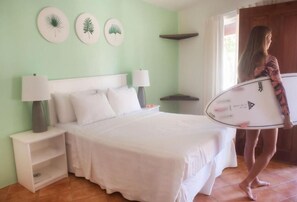 2 bedrooms, WiFi, bed sheets - Double room - Rip Jack Inn (Playa Grande)