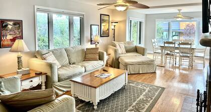 Family Friendly Cottage Steps from Lake Michigan with Lake Views