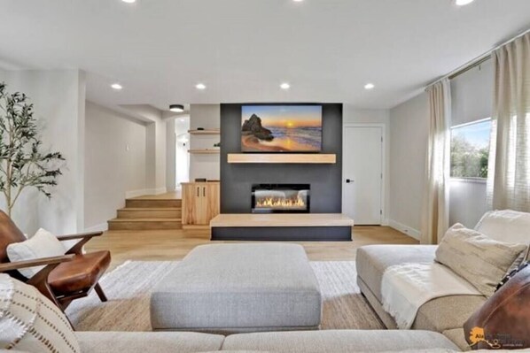 تلفزيون، مدفأة