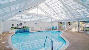 Indoor pool, a heated pool