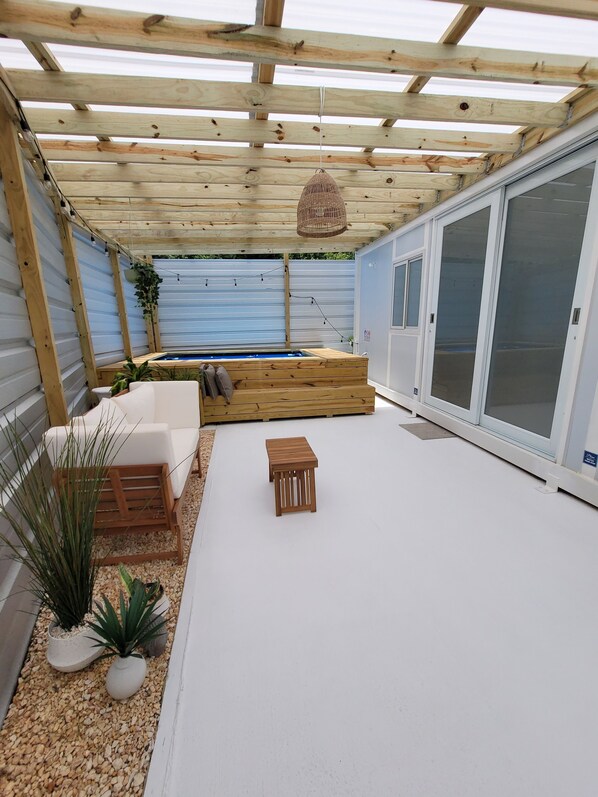 Terrace/patio - El Rinconcito Cube Experience! Private Pool (RINCON)