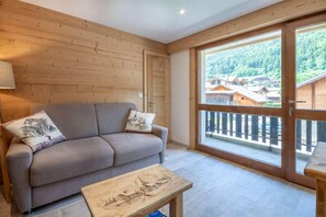 TV - 1st floor, balcony, parking, tv, ski locker, 33m², Morzine (Morzine)