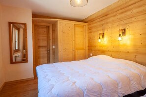 1 bedroom, WiFi, bed sheets - 1st floor, balcony, parking, tv, ski locker, 33m², Morzine (Morzine)