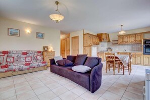 Living area - Ground floor, tv, 65m², Morzine (Morzine)