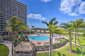 A heated pool - Beachfront Marco Island Condo w/ Pool Access! (Marco Island)