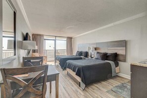 1 bedroom, iron/ironing board, free WiFi, bed sheets - Oceanfront Balcony with Pools, Lazy Rivers, and Spas (Myrtle Beach)