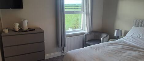 Blackout drapes, iron/ironing board, free WiFi