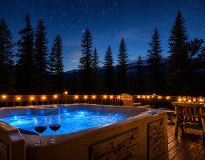 Log Cabin w Hot Tub + Epic 14er Views - Near Breck