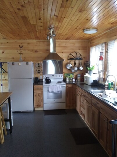 Cozy Cottage in Sherman, Maine walk, explore, relax, in a beautiful setting.