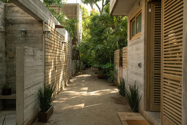 Terrain de l’hébergement 