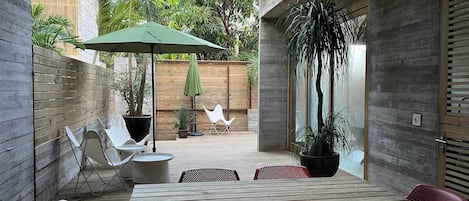 Restauration en plein air