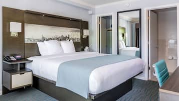 Down duvets, free WiFi, bed sheets