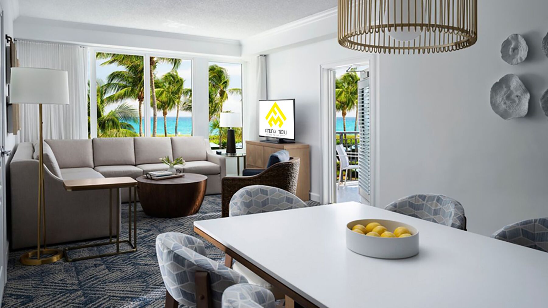 𝐅𝐢𝐧𝐝𝐢𝐧𝐠 𝐌𝐞𝐢𝐥𝐢 Beachfront Ocean Pointe Resort Oasis+Amenities, 1BR