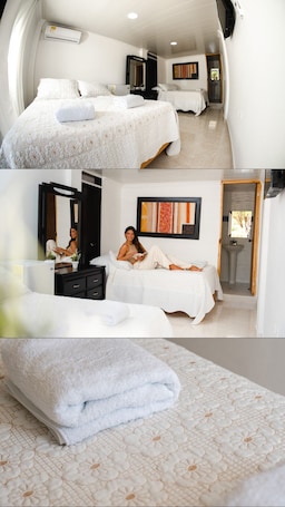 Down comforters, free WiFi